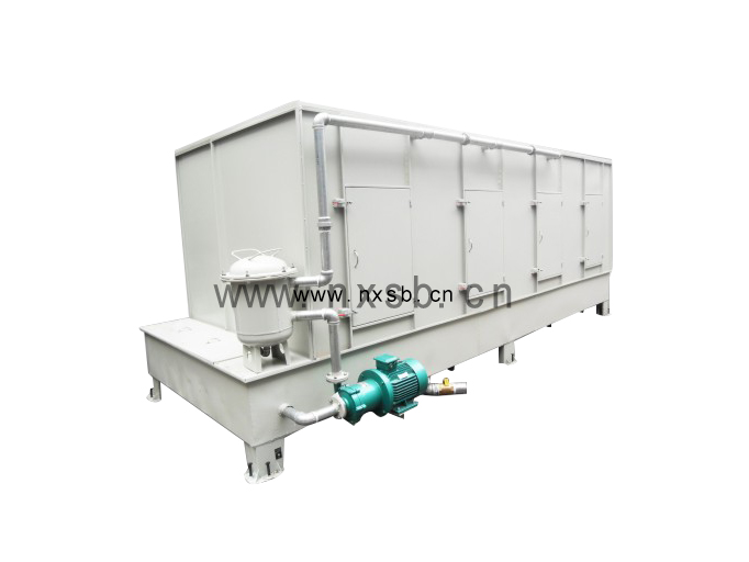 Spraying exhaust gas secondary purification and discharge cabinet